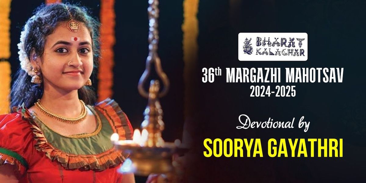 SOORYA GAYATHRI - DEVOTIONAL CONCERT