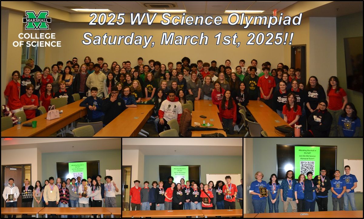 11th Annual WV State Tournament of Science Olympiad