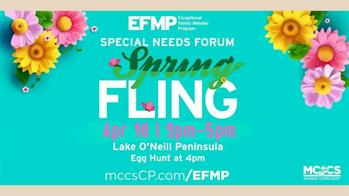 Special Needs Forum - Spring Fling