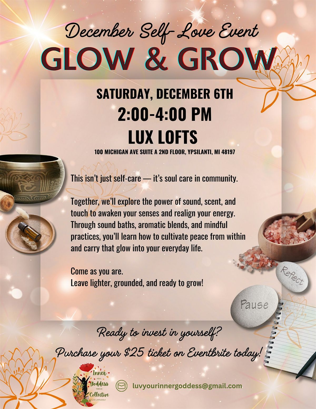 SELFLOVE DECEMBER: Glow and Grow