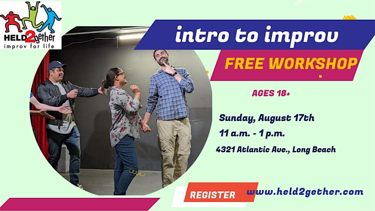Intro to Improv Free Workshop!