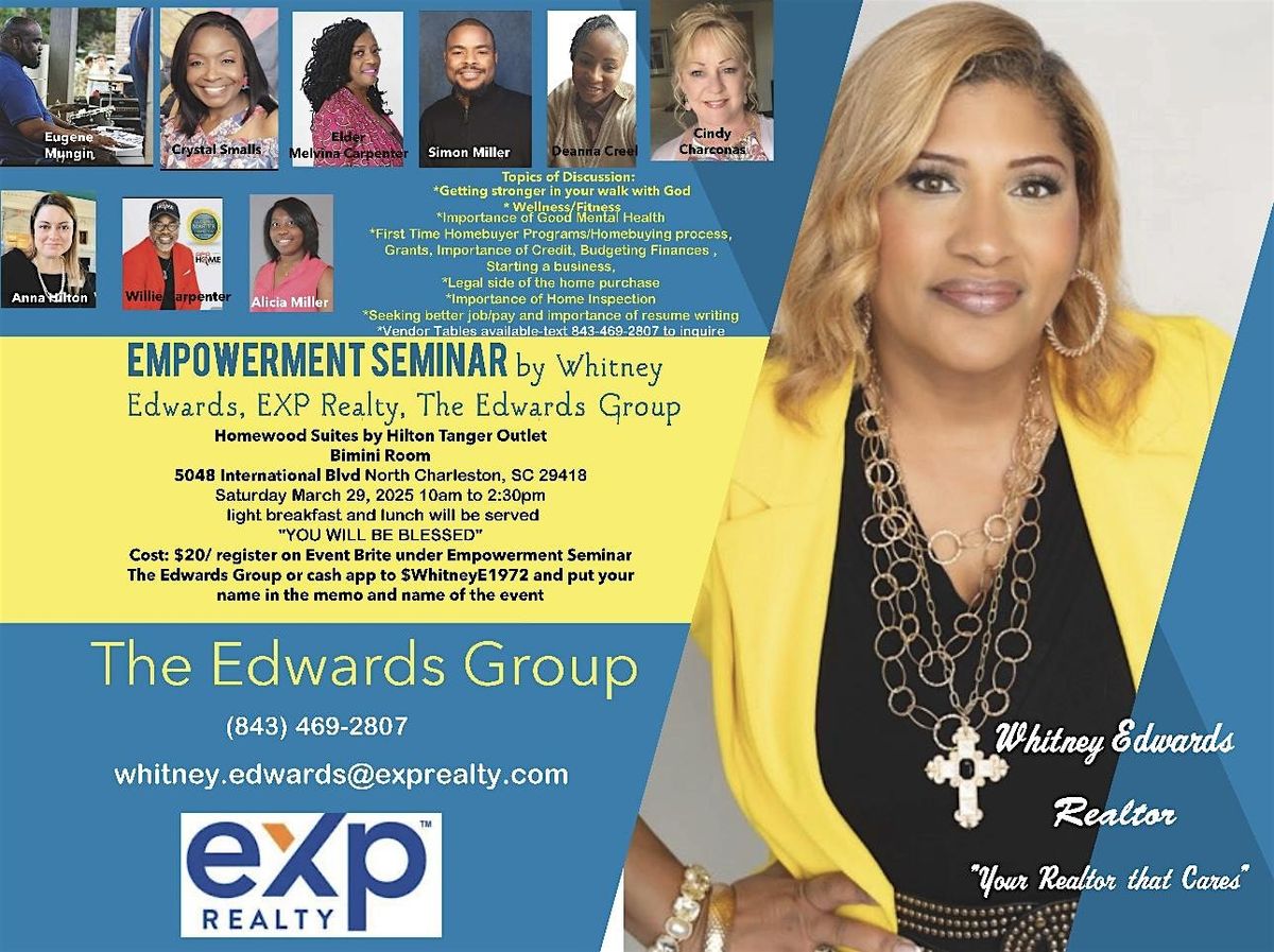 First Time Homebuyer Empowerment Seminar by The Edwards Group, EXP Realty