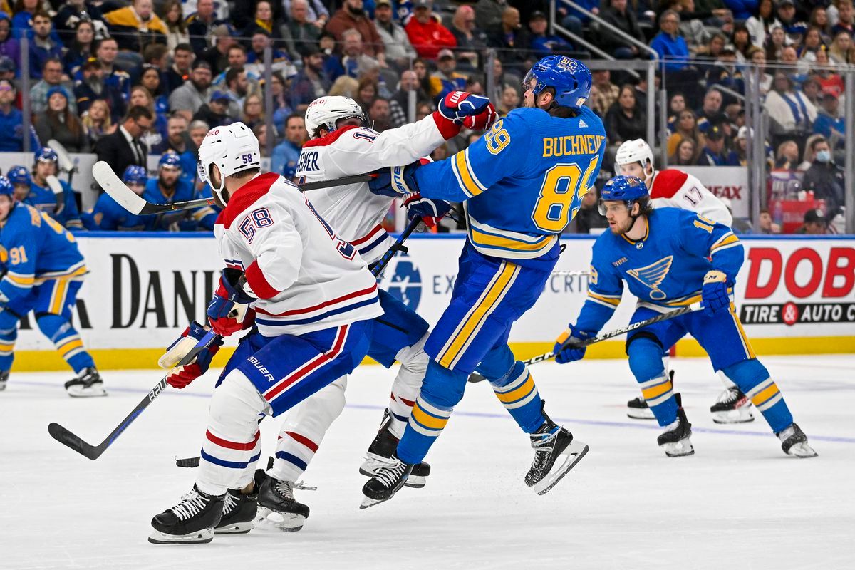 St. Louis Blues at Montreal Canadiens