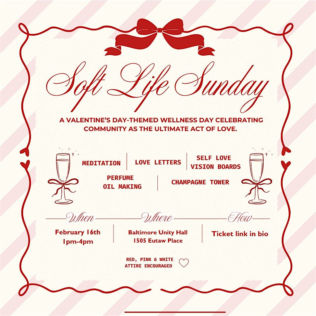 Soft Life Sunday Wellness Day