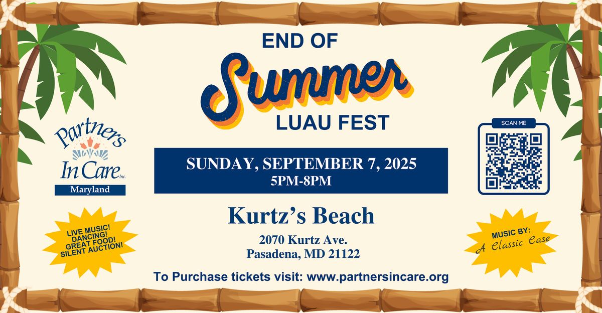 Partners In Care Maryland, Inc. End Of Summer Luau Fest