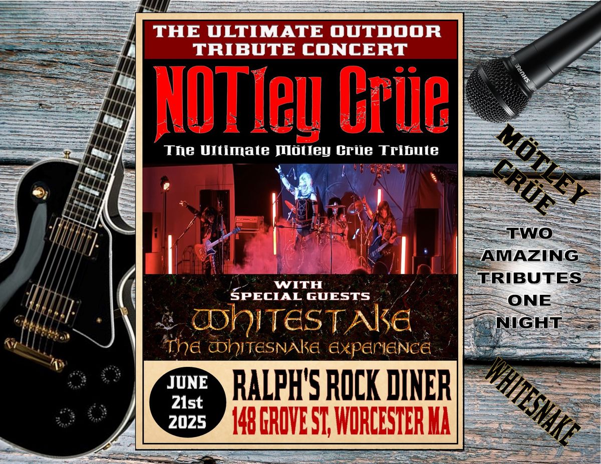 NOTley Cr\u00fce with Whitestake at Ralph's Hard Rock Diner 6\/21\/2025