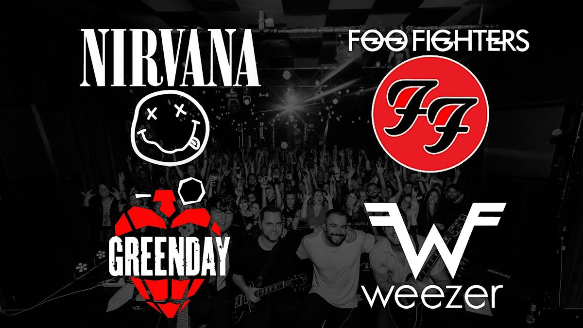 Nirvana, Foo Fighters, Weezer & Green Day LIVE Tribute show - Lounge Apes