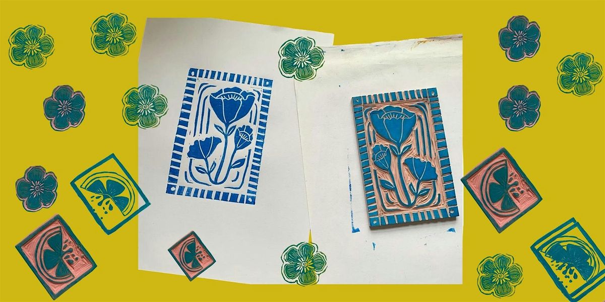 Herbal Linocut Printing