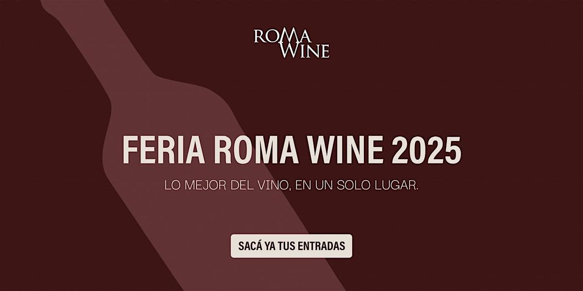 Feria de Vinos Roma Wine 2025