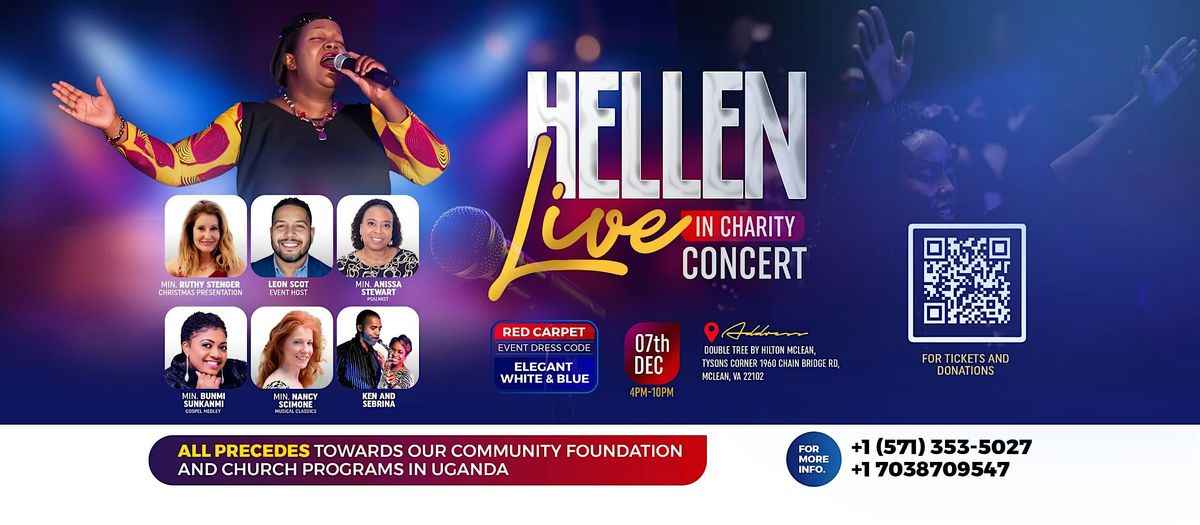 Helen live in Charity concert