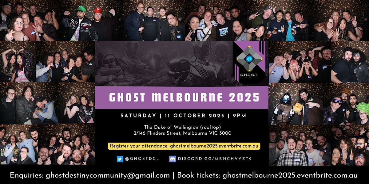 GHOST Melbourne 2025