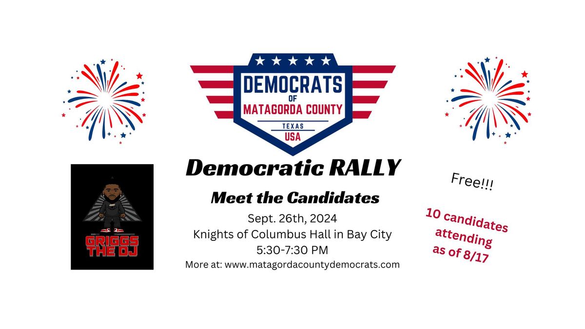 Matagorda County Democrats Rally & Meet the Candidates