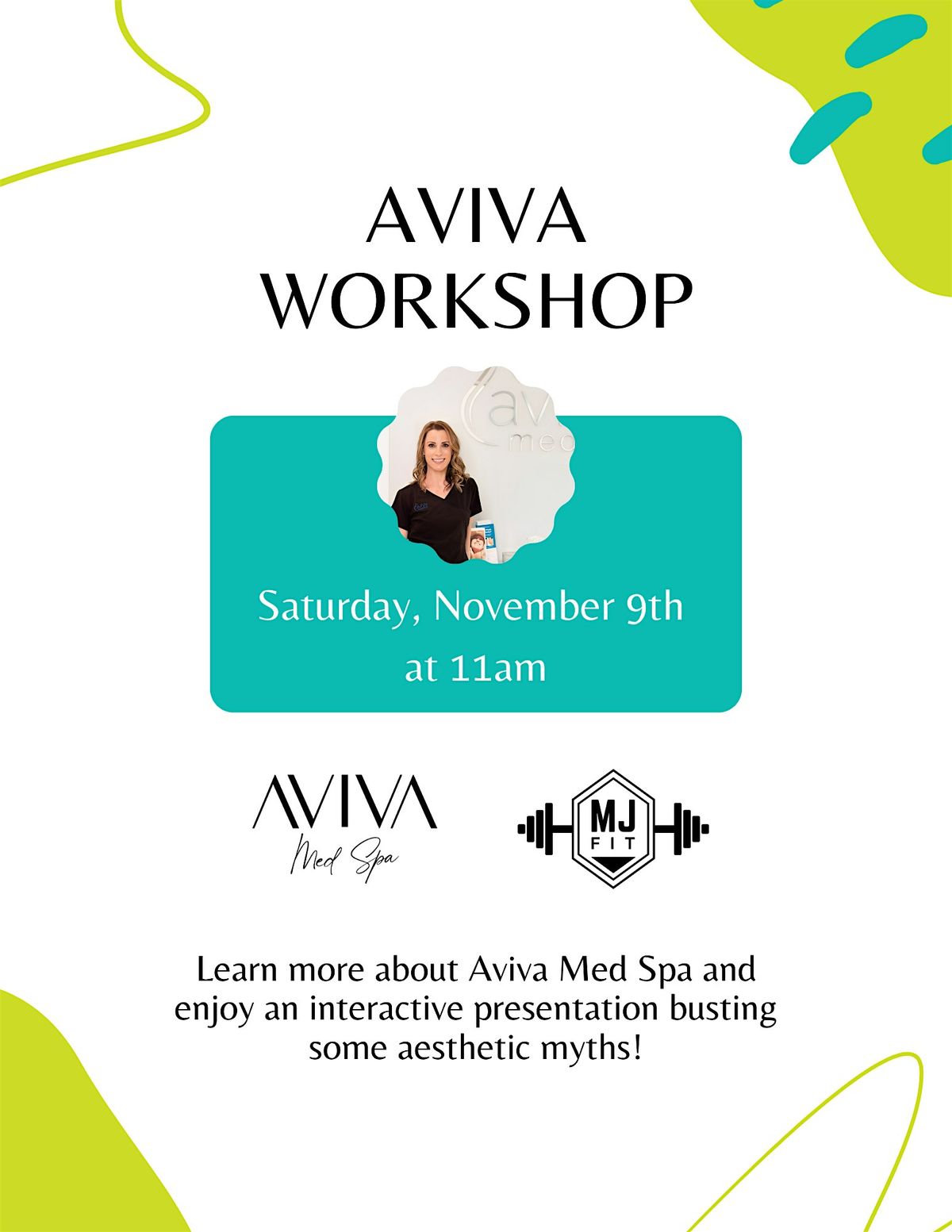 Aviva Workshop at MJ Fit