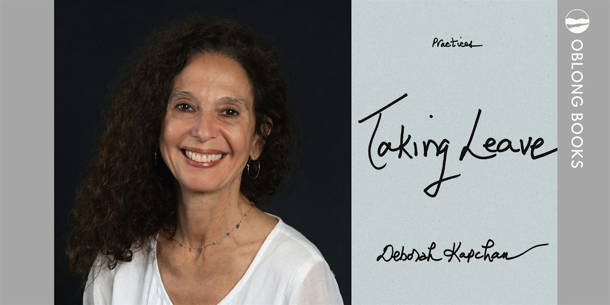Deborah Kapchan, TAKING LEAVE