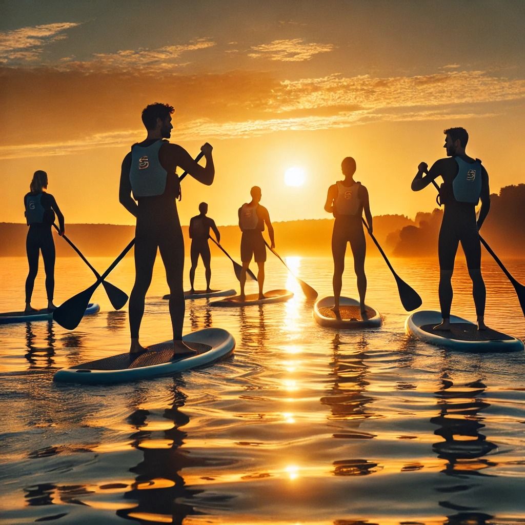 Sunset Paddle on the River Tay, Perth City Centre