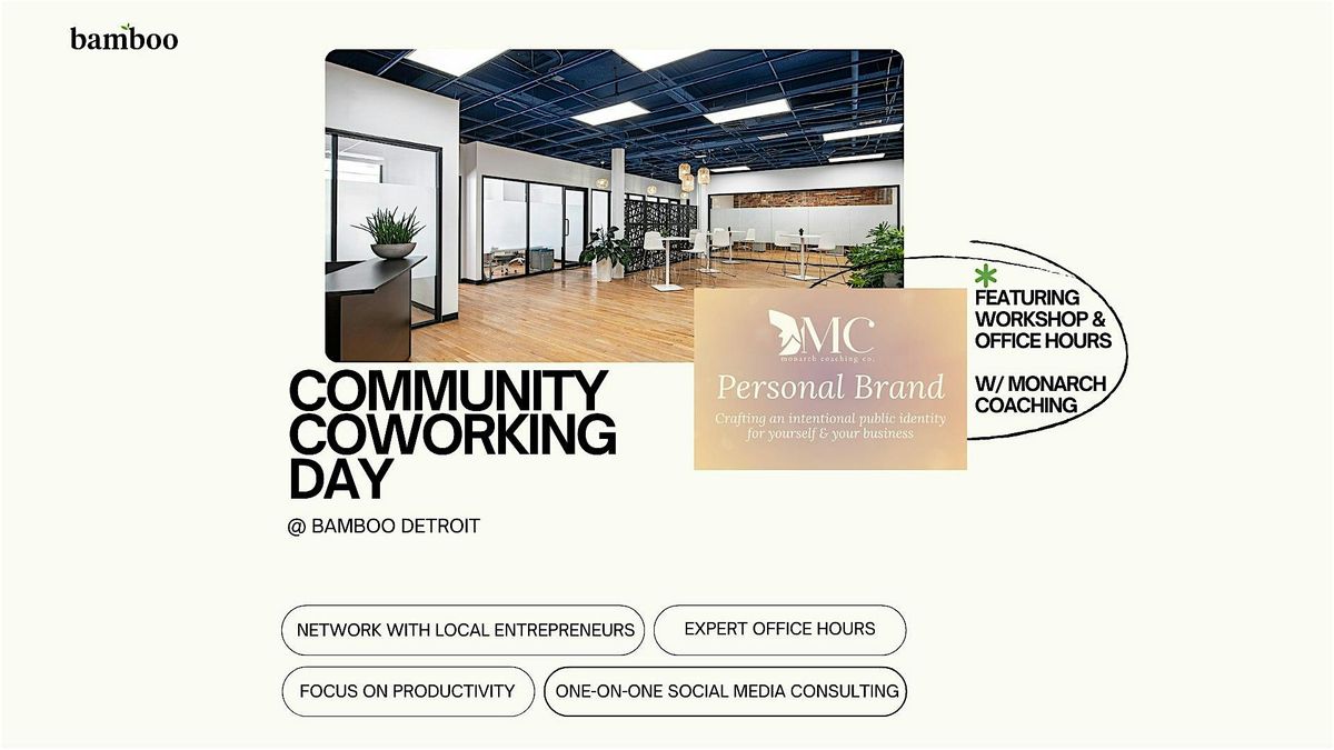 Community Coworking Day Detroit