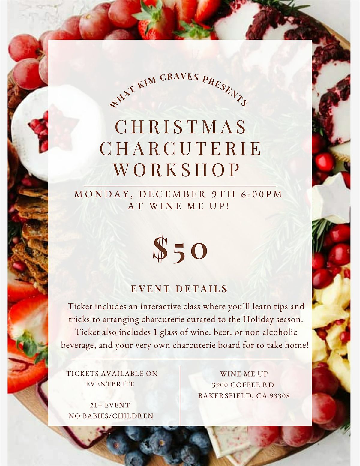 Christmas Charcuterie Workshop