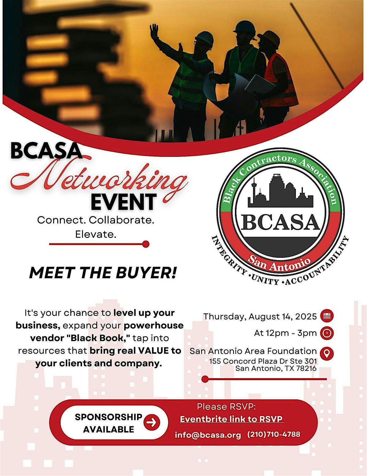 BCASA Networking Event: Meet the Buyer!