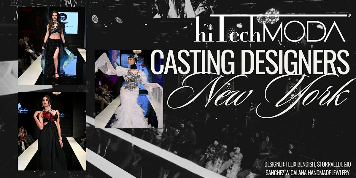 New York Fashion Week September 13 & 14, 2025 Designer Casting