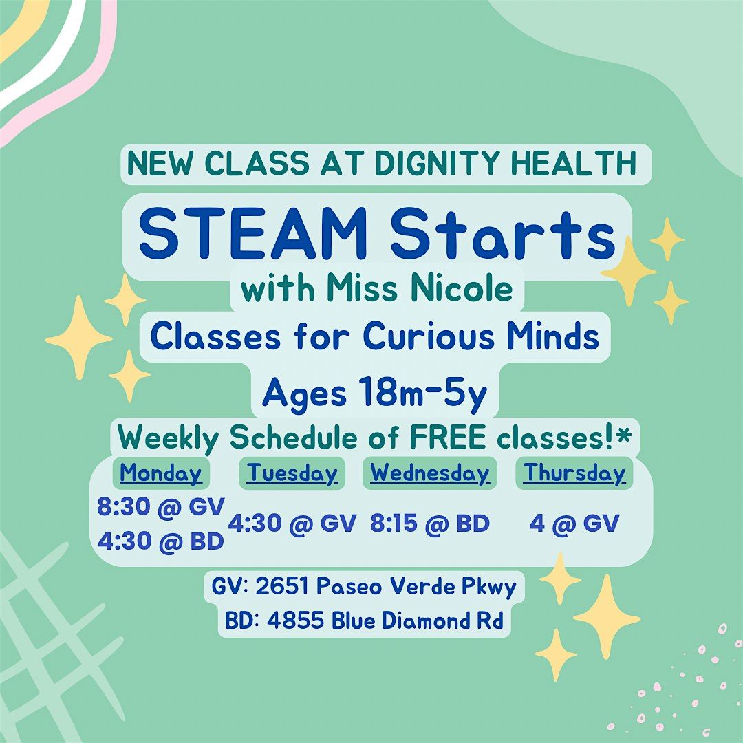 STEAM Starts @ BD - February