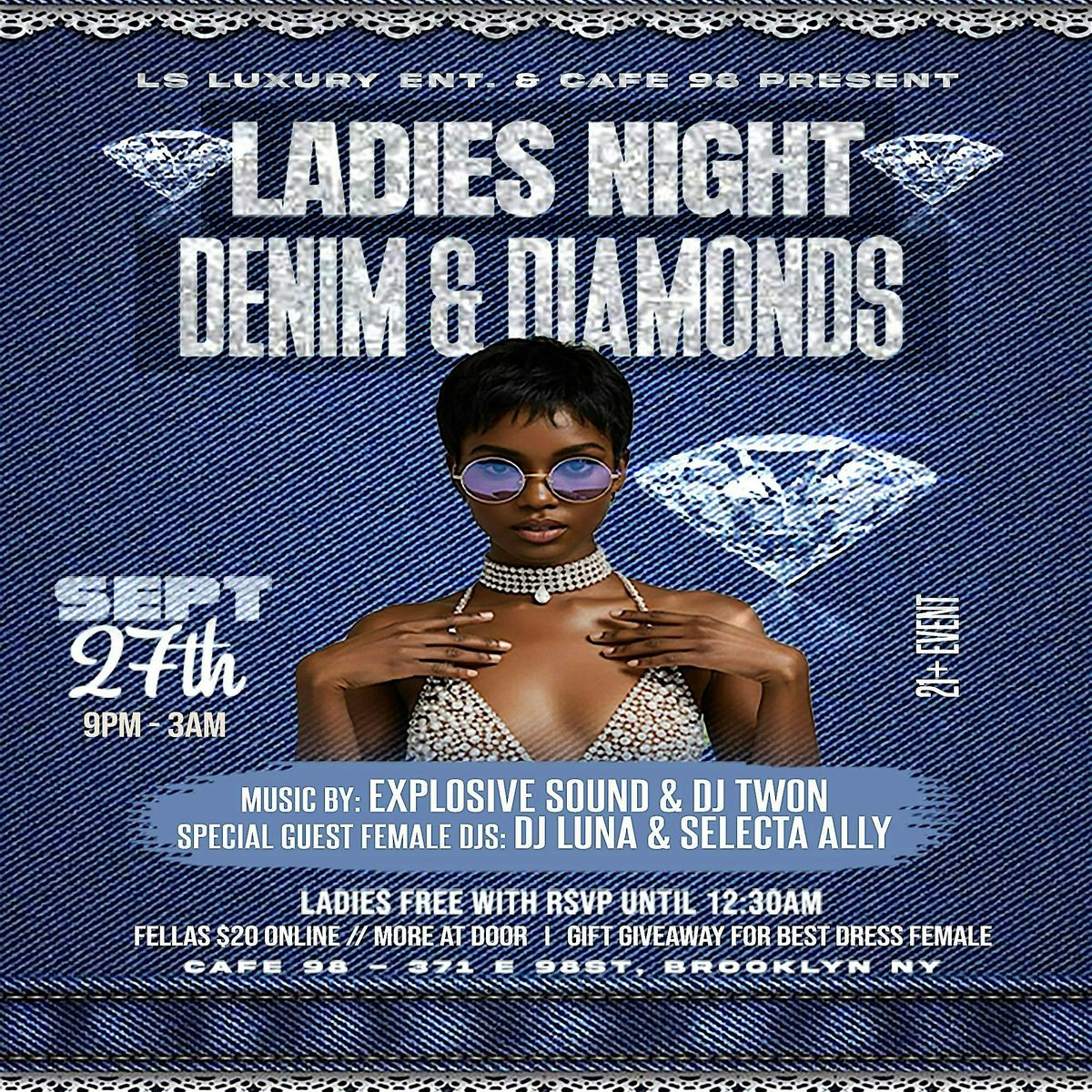 LADIES NIGHT (DENIM & DIAMONDS)