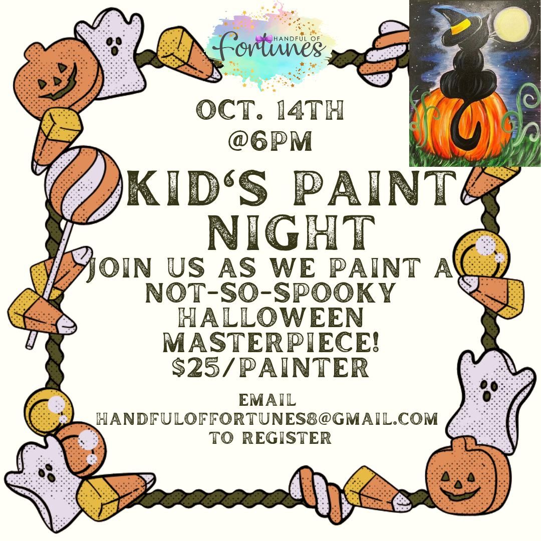 KIDS HALLOWEEN PAINT NIGHT