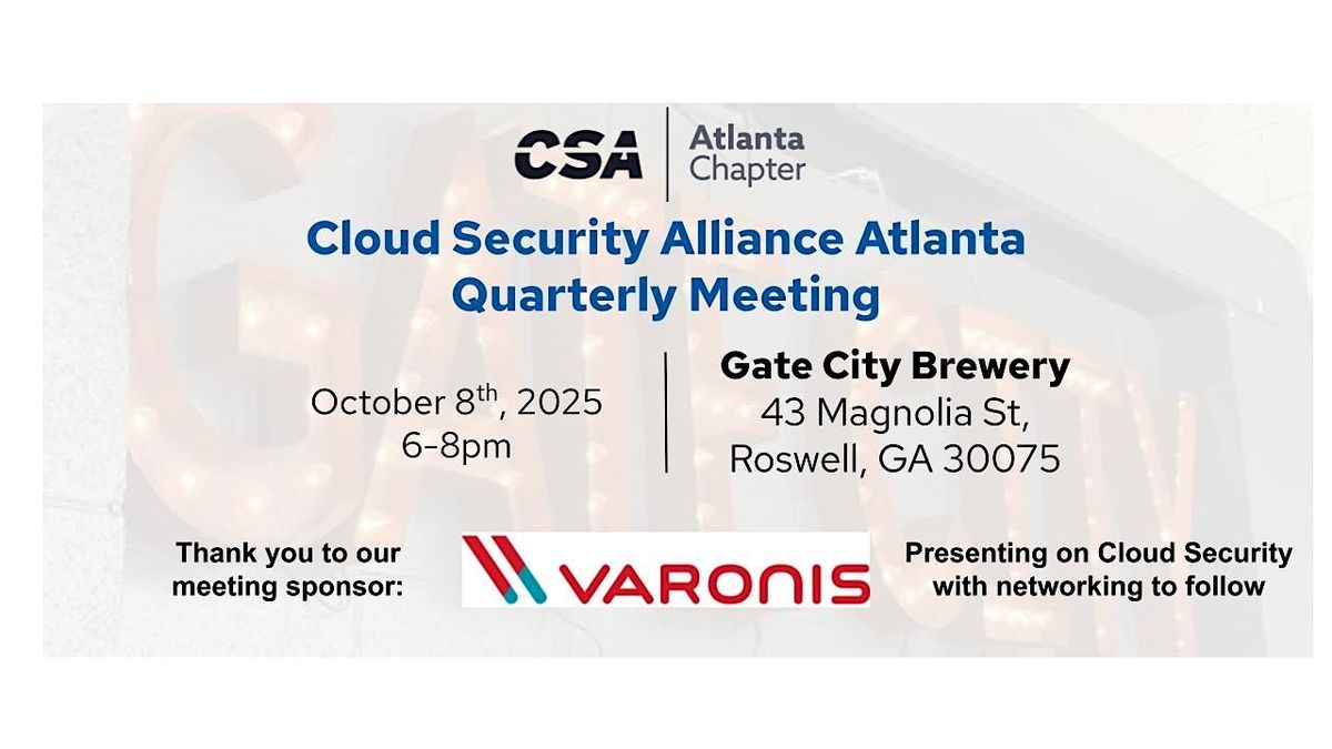 CSA | ATL October Quarterly Meeting