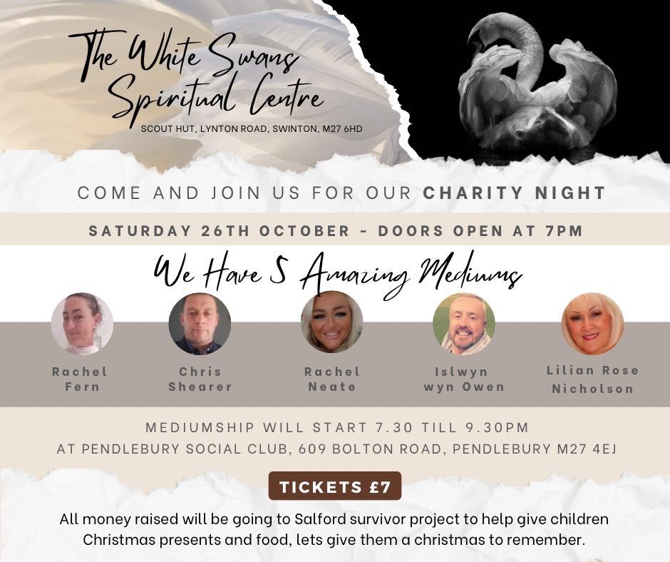 CHARITY NIGHT - 26th OCTOBER