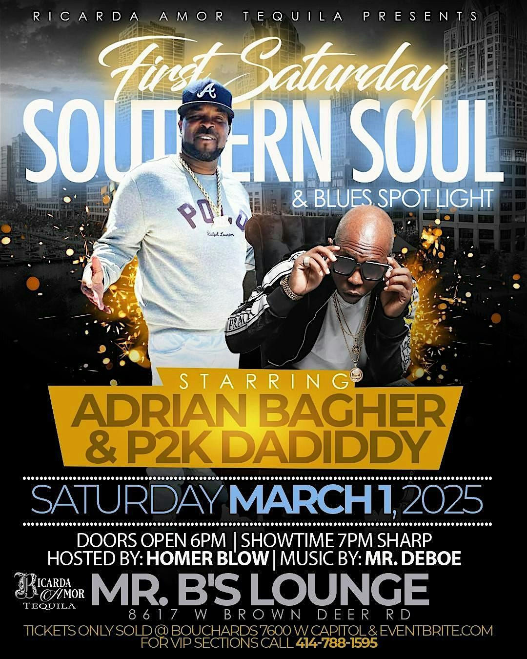 FIRST SATURDAY SOUTHERN SOUL & BLUES SPOT LIIGHT