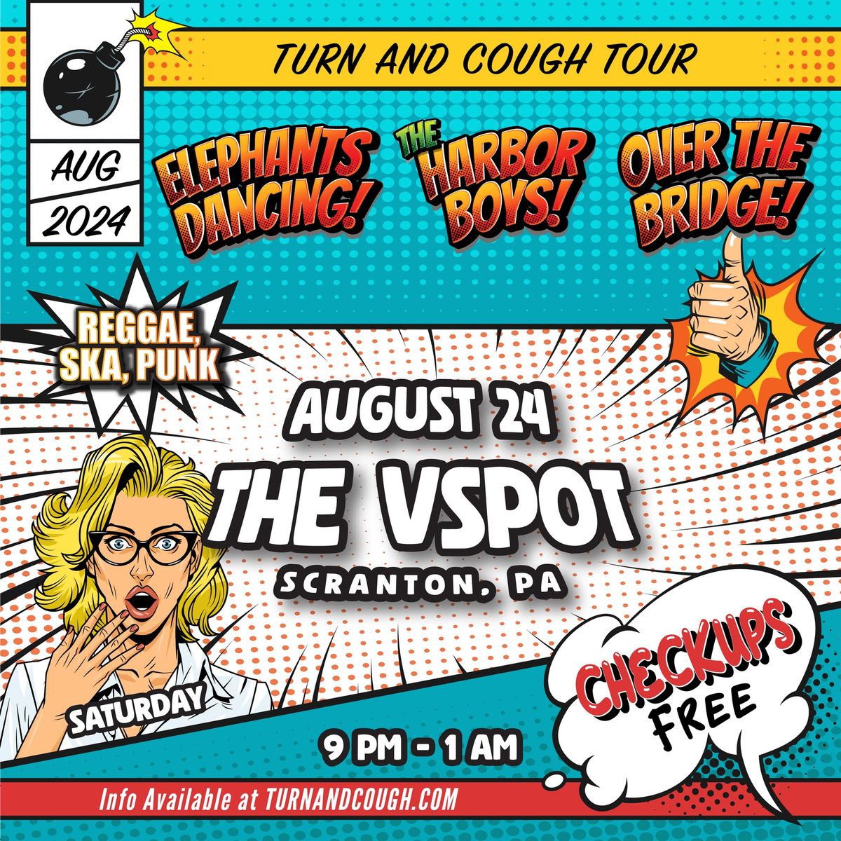 Elephants Dancing, The Harbor Boys, Over The Bridge @ The VSpot ...