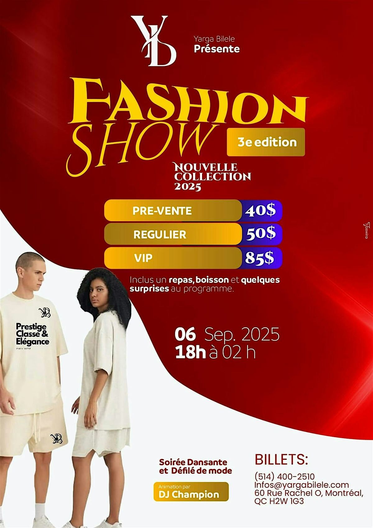 Fashion Show 3e \u00e9dition