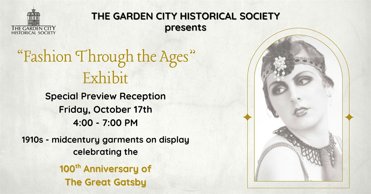 Fashion Through the Ages Exhibit & Preview Reception