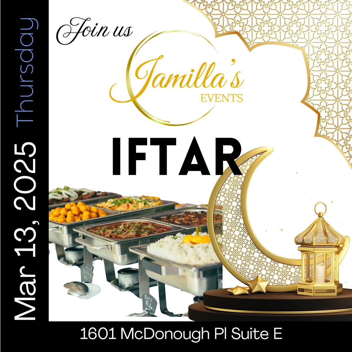 Jamilla's Events Iftar