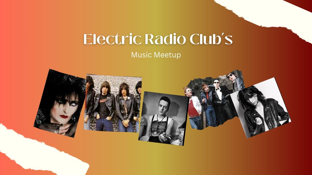 Electric Radio Club's Music Meetup