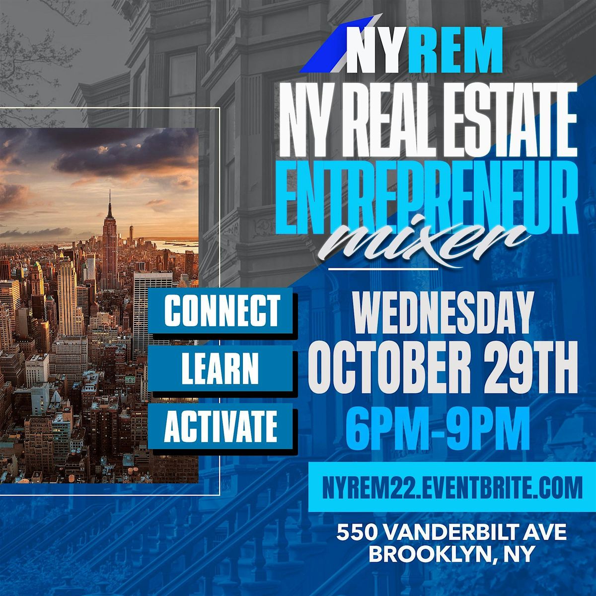 New York Real Estate Mixer  - October  edition