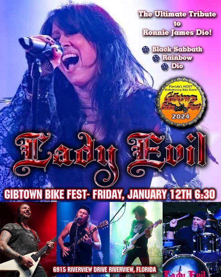 LADY EVIL at GIBTOWN BIKEFEST 2024, Gibtown Bike Fest, Riverview, 12