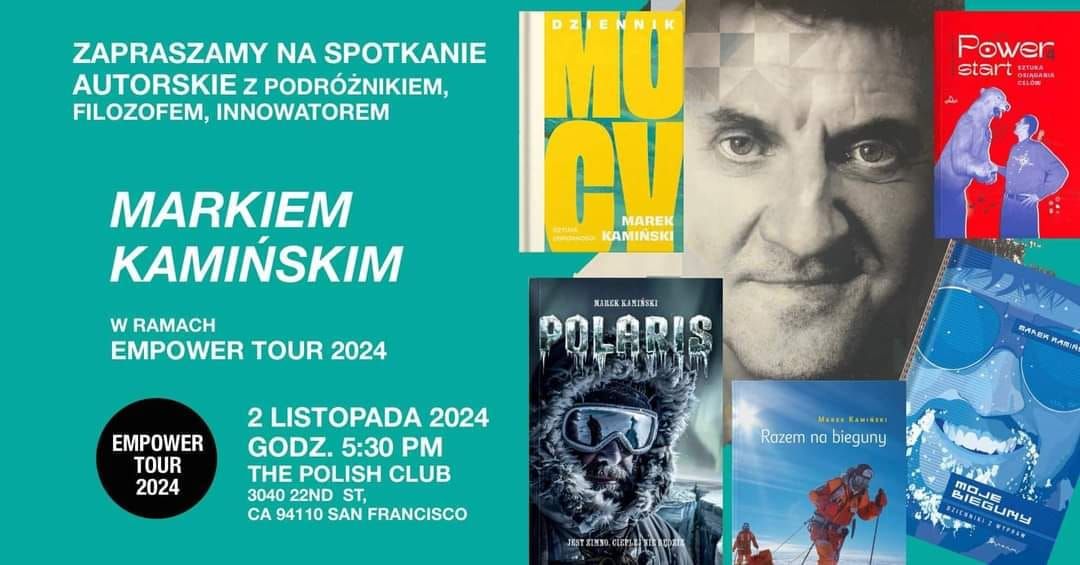 Meet the Author, Marek Kami\u0144ski