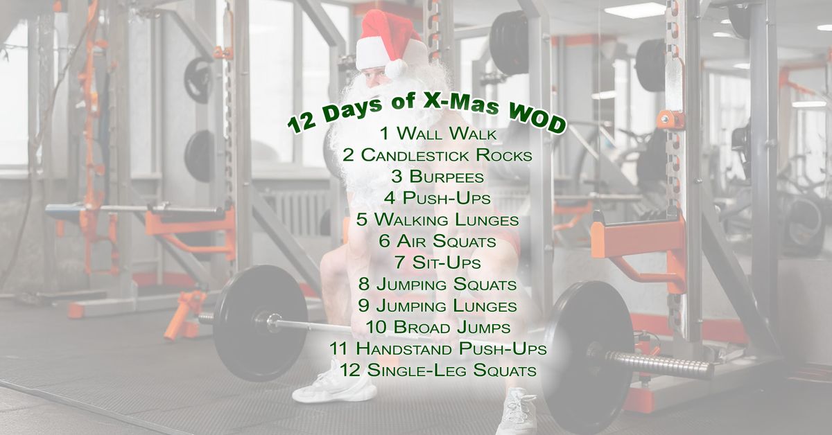 12 Days of X-Mas WOD