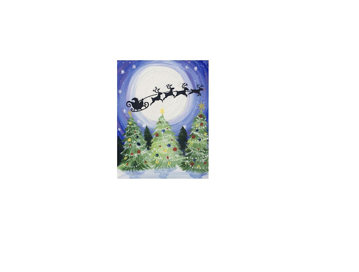 Step by step Paint N Sip CLASS