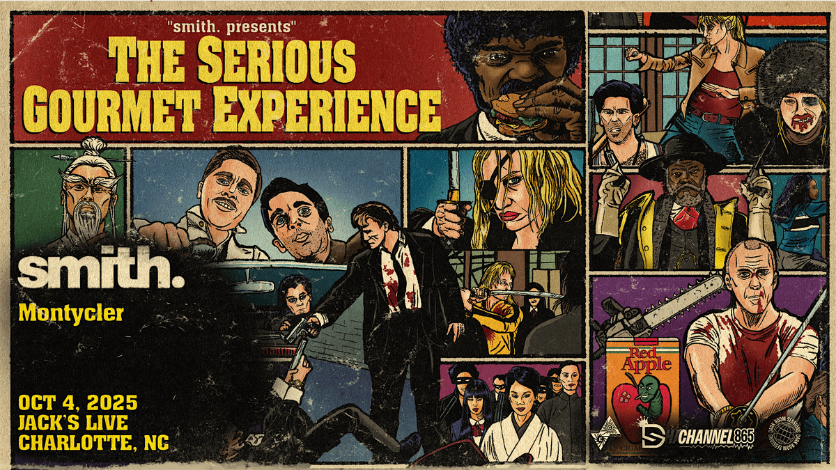 Smith Presents:- The Serious Gourmet Experience @ Jack's Live Charlotte NC