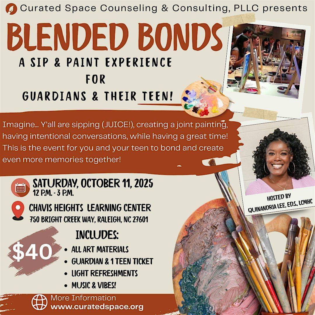 Blended Bonds: A Guardian & Teen Sip & Paint Experience