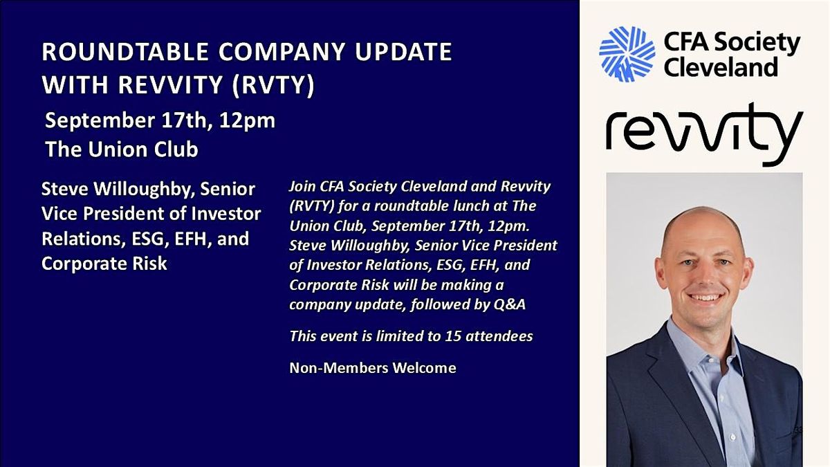 Roundtable Company Update with Steve Willoughby, Revvity (RVTY)