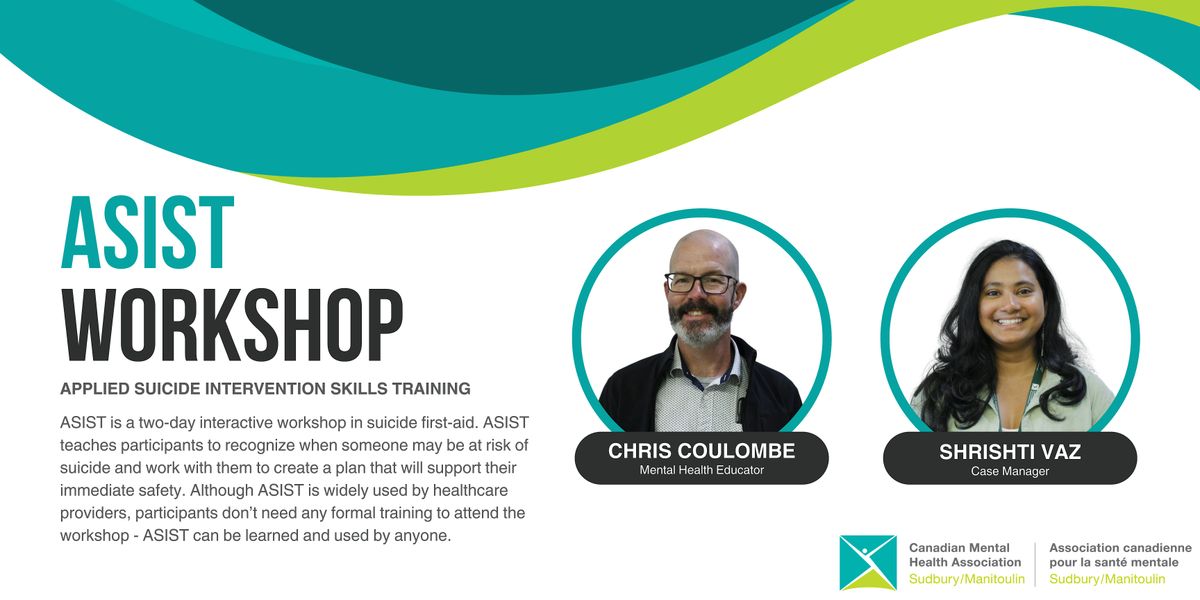 ASIST - Applied Suicide Intervention Skills Training (October 7-8, 2025)
