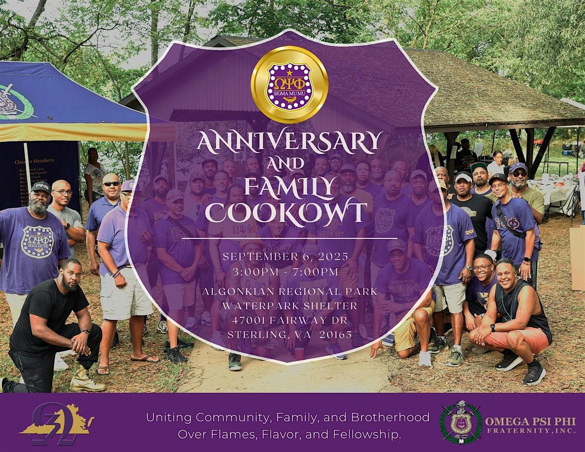 Sigma Mu Mu - 2025 Anniversary and Family CookOWT