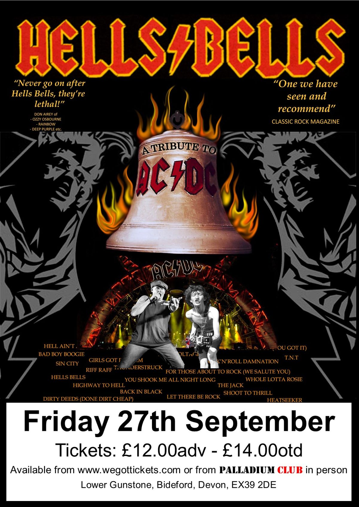 Hells Bells - The UK's Best AC\/DC Tribute Act