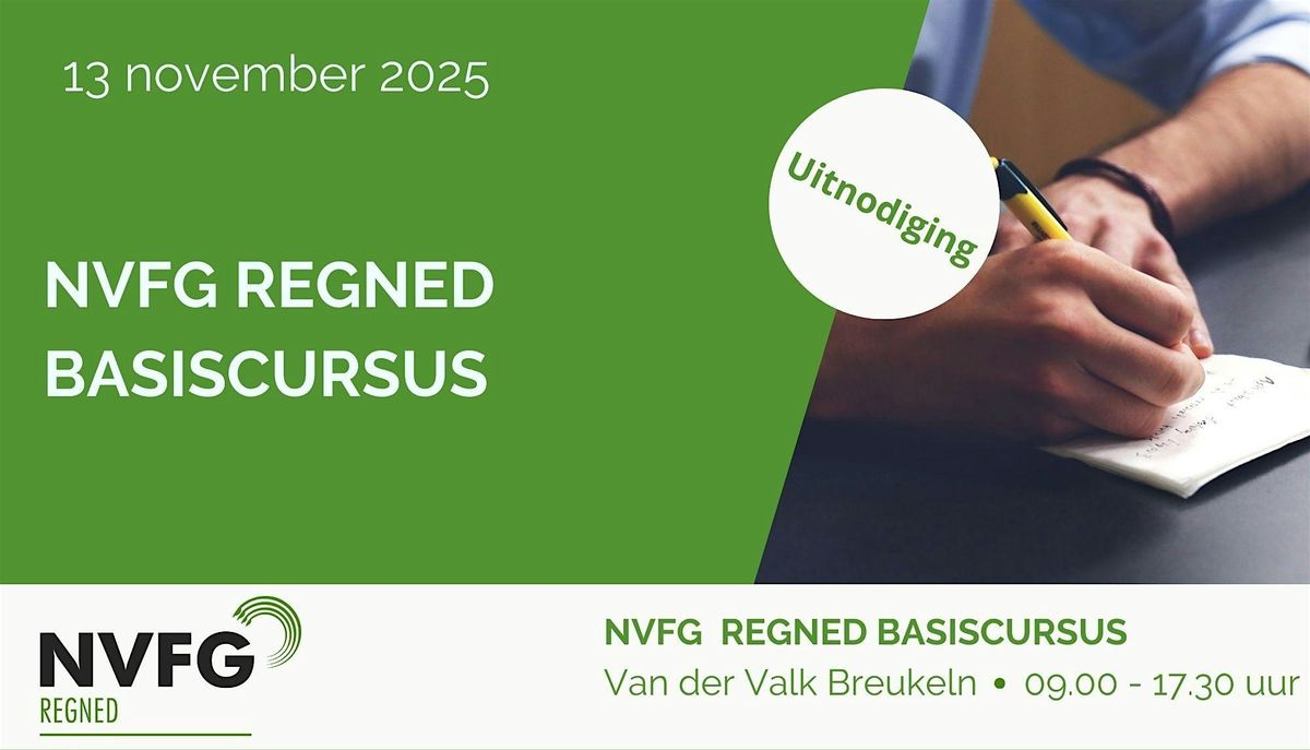 NVFG Basiscursus Regulatory Affairs 2025