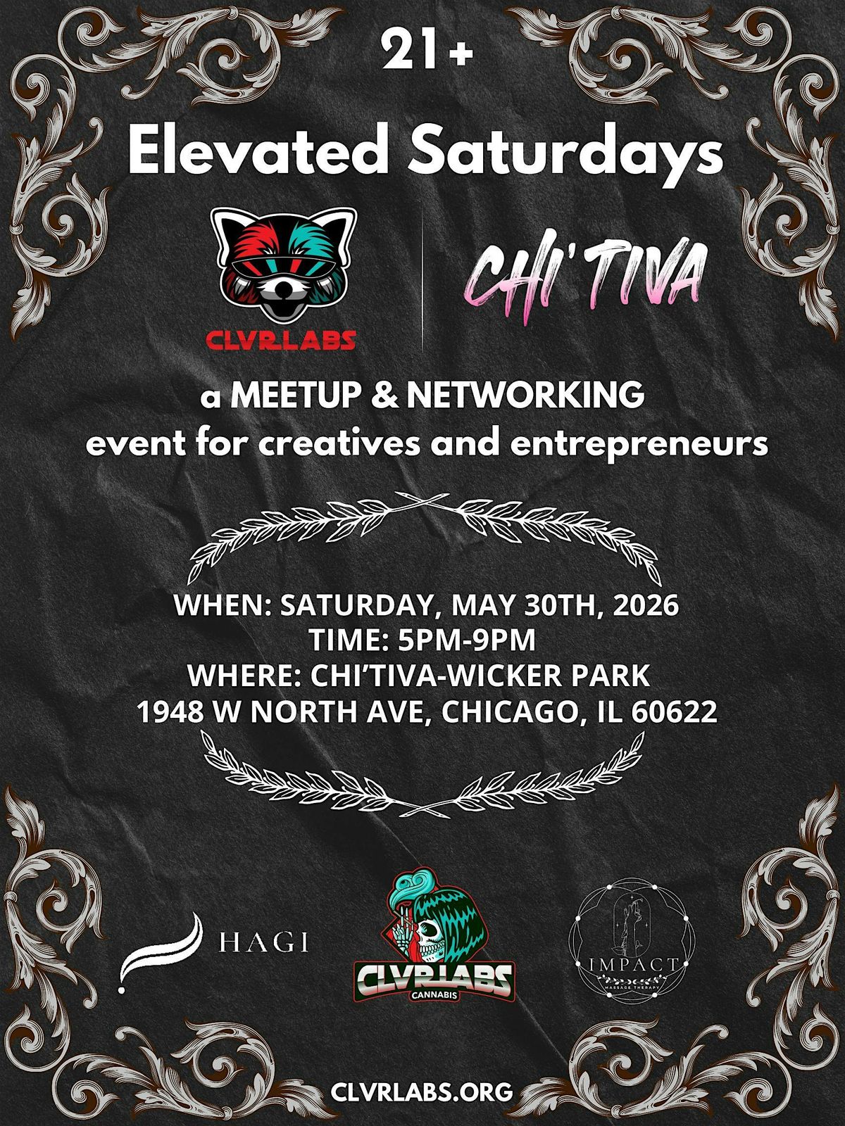 Elevated Saturdays: A Creative Networking Experience at Chi\u2019Tiva