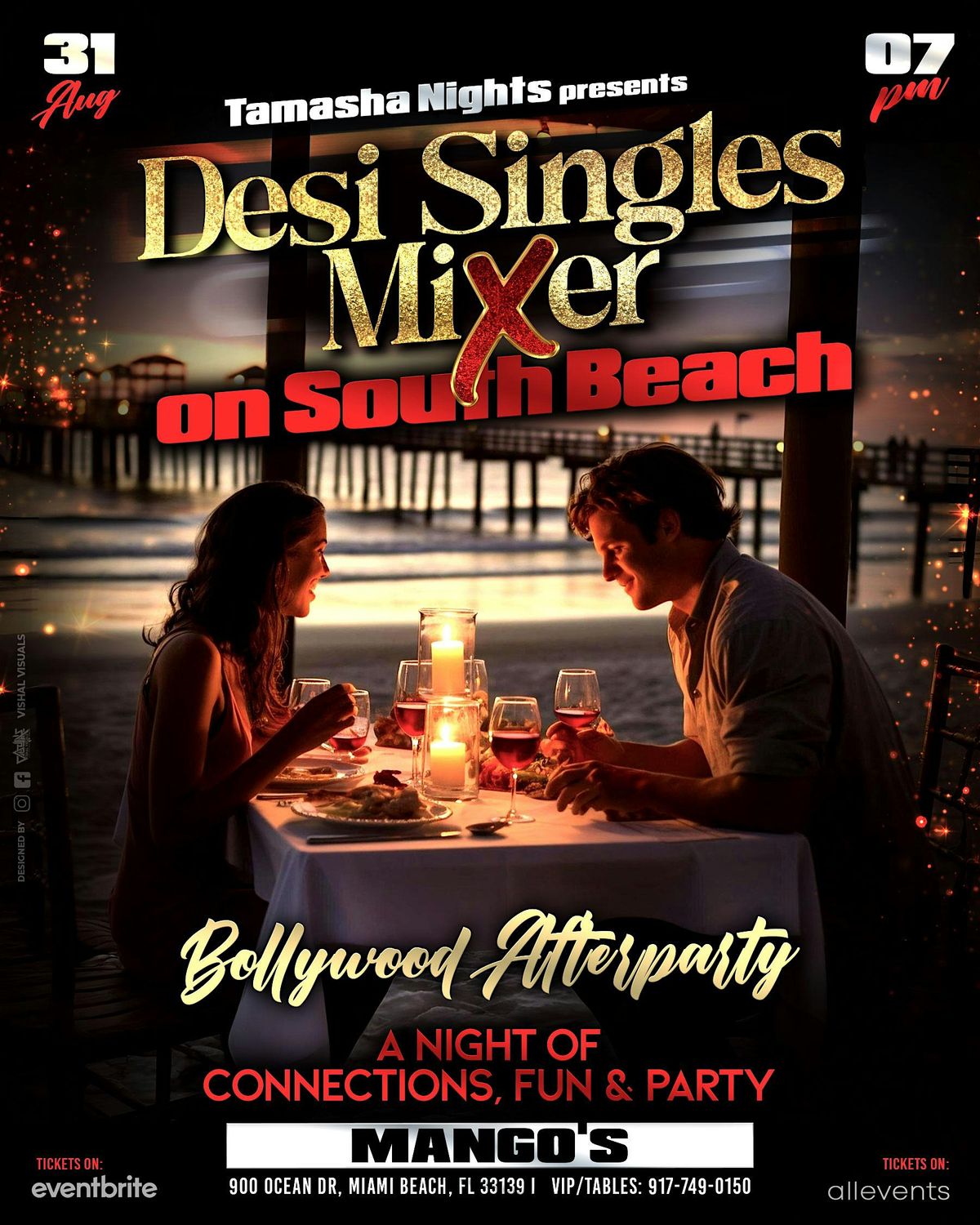 MIAMI DESI SINGLES MEETUP- GAMES, GOSSIP & PARTY @MANGO'S