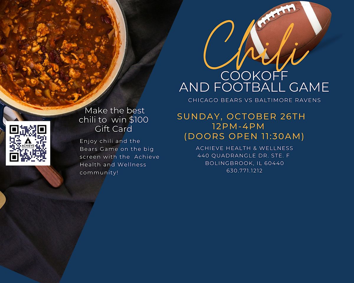 Chili Cookoff and Football