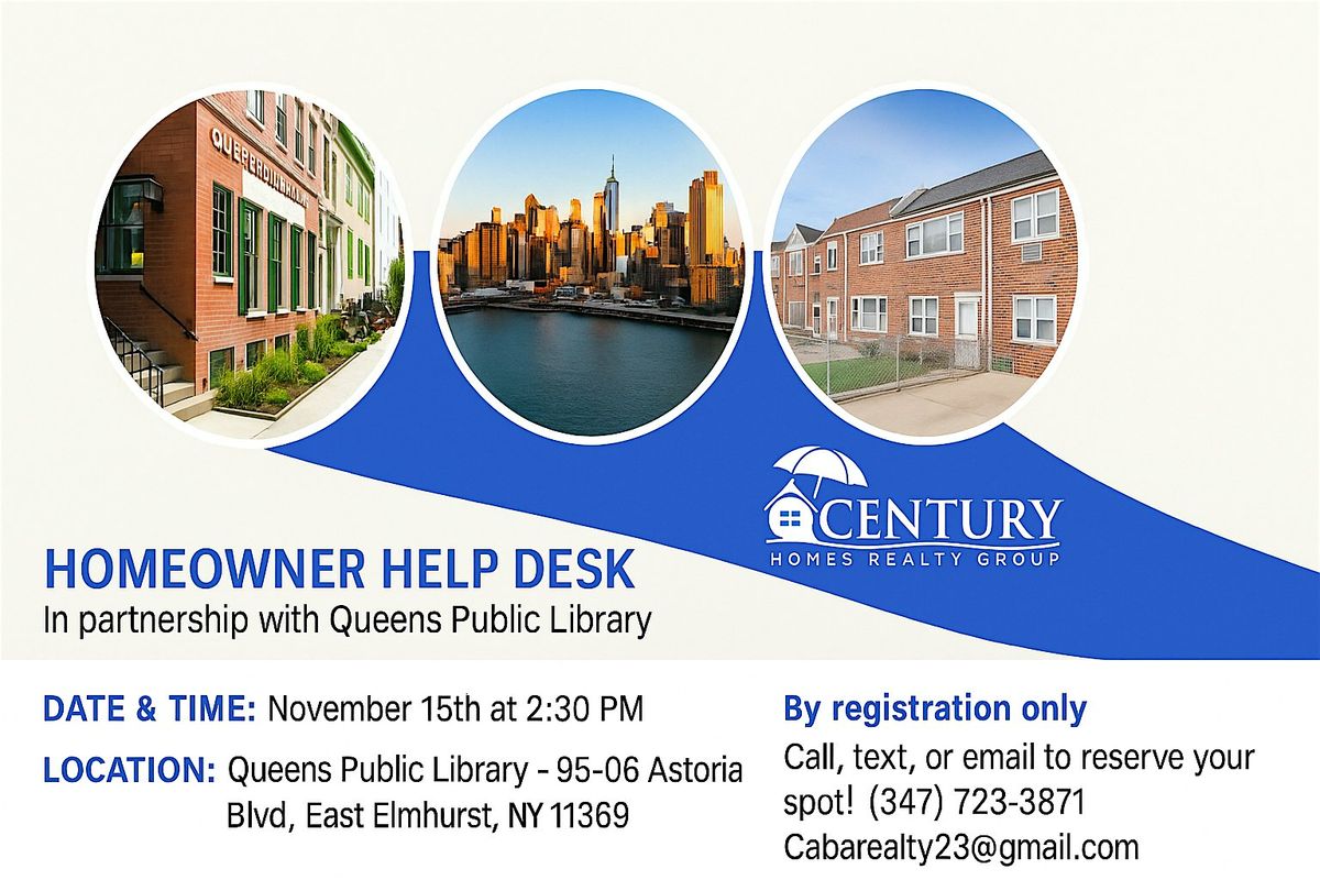 Homeowners Help Desk "Queens, NY"
